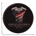 Harley Davidson Justice Patch Embroidered Iron On Patch