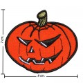 Halloween Pumpkin Style-1 Embroidered Iron On Patch