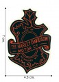 Harley Davidson Motor Embroidered Iron On Patch