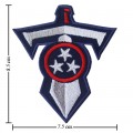 Tennessee Titans Style-2 Embroidered Iron On Patch