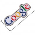 Google Style-1 Embroidered Iron On Patch