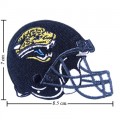 Jacksonville Jaguars Helmet Style-1 Embroidered Iron On Patch
