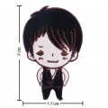 TVXQ Mirotic Cartoon Jun Su Embroidered Iron On Patch