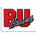 Bradley Braves Style-1 Embroidered Iron On Patch