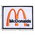 McDonalds Style-1 Embroidered Iron On Patch