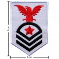 US Army Stripe Style-13 Embroidered Iron On Patch