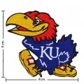 Kansas Jayhawks Style-1 Embroidered Iron On Patch