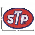 STP Oil Style-2 Embroidered Iron On Patch