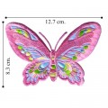 Butterfly Style-19 Embroidered Iron On Patch