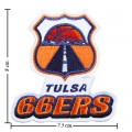 Tulsa 66ers Style-1 Embroidered Iron On Patch