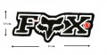 Fox Racing Style-2 Embroidered Iron On Patch