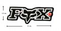 Fox Racing Style-2 Embroidered Iron On Patch