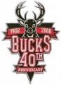 Milwaukee Bucks Style-6 Embroidered Iron On Patch