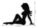 Mudflap Girl Style-1 Embroidered Iron On Patch