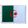 Algeria Nation Flag Style-1 Embroidered Iron On Patch