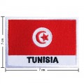 Tunisia Nation Flag Style-2 Embroidered Iron On Patch