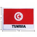 Tunisia Nation Flag Style-2 Embroidered Iron On Patch