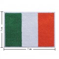 Ireland Nation Flag Style-1 Embroidered Iron On Patch