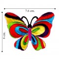 Butterfly Style-34 Embroidered Iron On Patch