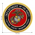 United States Marine Corps Style-2 Embroidered Iron On Patch