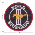 Ford Motors Style-1 Embroidered Iron On Patch