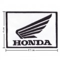 Honda Racing Style-8 Embroidered Iron On Patch