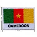 Cameroon Nation Flag Style-2 Embroidered Iron On Patch