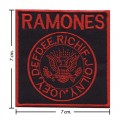 Ramones Music Band Style-2 Embroidered Iron On Patch