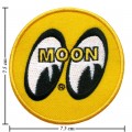 Mooneyes Equipped Style-1 Embroidered Iron On Patch