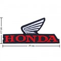 Honda Racing Style-14 Embroidered Iron On Patch