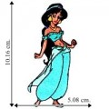 Aladdin Princess Jasmine Embroidered Iron On Patch