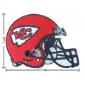 Kansas City Chiefs Helmet Style-1 Embroidered Iron On Patch