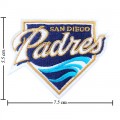 San Diego Padred Style-2 Embroidered Iron On Patch