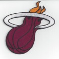 Miami Heat Style-4 Embroidered Iron On Patch