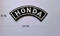 Honda Racing Style-20 Embroidered Iron On Patch