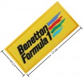 Benetton F1 Racing Style-1 Embroidered Iron On Patch