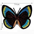Butterfly Style-38 Embroidered Iron On Patch