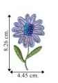 Sequin Flower Style-2 Embroidered Sew On Patch