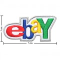 eBay Website Style-1 Embroidered Iron On Patch