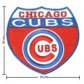 Chicago Cubs Sport Style-3 Embroidered Iron On Patch