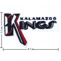 Kalamazoo Kings Style-1 Embroidered Iron On Patch
