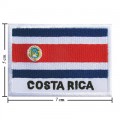 Costa Rica Nation Flag Style-2 Embroidered Iron On Patch
