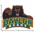 Baylor Bears Style-1 Embroidered Iron On Patch