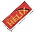 Shell Oil Style-4 Embroidered Iron On Patch