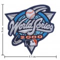 World Series 2000 Embroidered Iron On Patch
