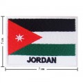 Jordan Nation Flag Style-2 Embroidered Iron On Patch