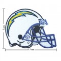 San Diego Chargers Helmet Style-1 Embroidered Iron On Patch