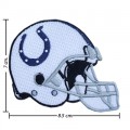 Indianapolis Colts Helmet Style-1 Embroidered Iron On Patch
