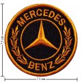 Mercedes Benz Style-3 Embroidered Iron On Patch