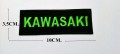 Kawasaki Motorcycle Style-5 Embroidered Iron On Patch